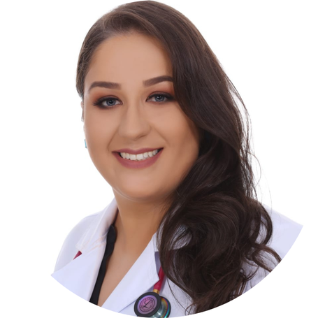 Dra. Deborah Postal Savian - Profissional da saúde, formada em medicina na UNESC, atualmente cursando pós graduação em endocanabinóide.
